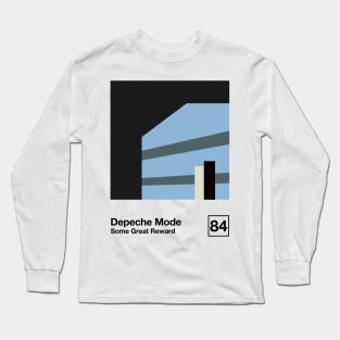 Some Great Reward  / Minimal Style Graphic Artwork Long Sleeve T-Shirt